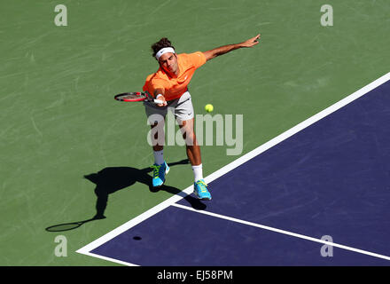 Indian Wells, California, USA. 21st Mar, 2015. Roger Federer of ...