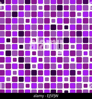 Mosaic with square violet background, vector illustration Stock Vector