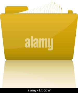 file folder icon image Stock Vector Image & Art - Alamy