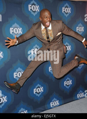 PASADENA, CA - JANUARY 17, 2015: Terry Crews at the Fox Winter TCA 2015 All-Star Party at the Langham Huntington Hotel, Pasadena. Stock Photo