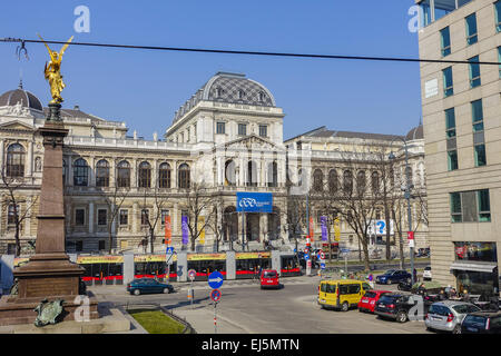 Vienna, University, 650 years, Austria Stock Photo