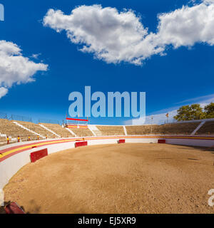 Alcudia Mallorca bullring in Balearic islands of Majorca Spain Stock Photo