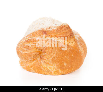 Puff pastry isolated on white background Stock Photo - Alamy