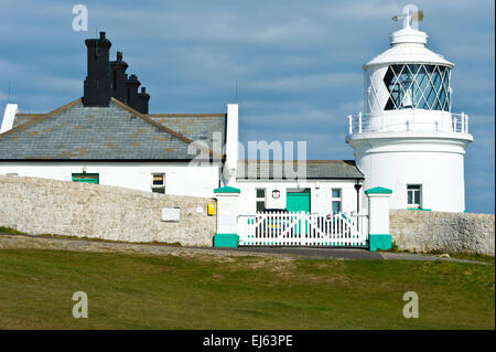 Anvil Point Lighthouse near Durlston Head ,Dorset Stock Photo