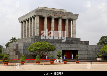 Ho Chi Minh mausoleum, Hanoi, Vietnam Stock Photo