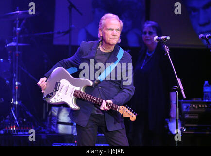 Emporia, Virginia, USA. 21st Mar, 2015. BRIAN HYLAND performing at the Greensville Performing Arts Center in Emporia, VA as part of the Original Stars of American Bandstand touring group. © Tina Fultz/ZUMA Wire/Alamy Live News Stock Photo