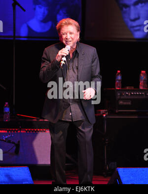 Emporia, Virginia, USA. 21st Mar, 2015. JOHNNY TILLOTSON performing at the Greensville Performing Arts Center in Emporia, VA as part of the Original Stars of American Bandstand touring group. © Tina Fultz/ZUMA Wire/Alamy Live News Stock Photo