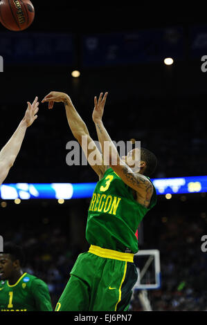 Omaha, Nebraska, USA. 22nd Mar, 2015. Wichita State Shockers guard Fred ...