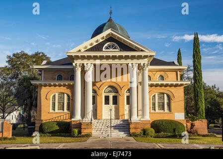 First presbyterian church in Quitman, GA, completed in 1909 Stock Photo