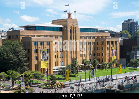 Museum of Contemporary art at Sydney's circular quay,Sydney Australia Stock Photo