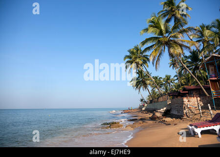 Anjuna beach,  Anjuna, Goa, India, Asia Stock Photo