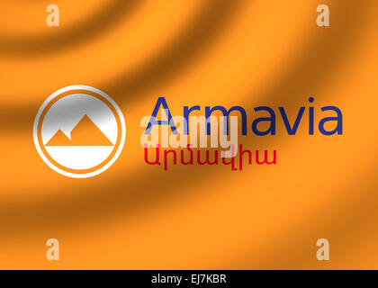 Armavia Airlines logo symbol icon emblem flag Stock Photo