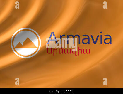 Armavia Airlines logo symbol icon emblem flag Stock Photo