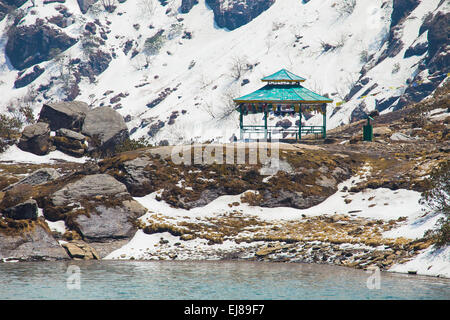 Tsangmo Lake in Sikkim India Stock Photo