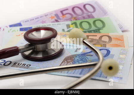 costs for medicine and health care Stock Photo