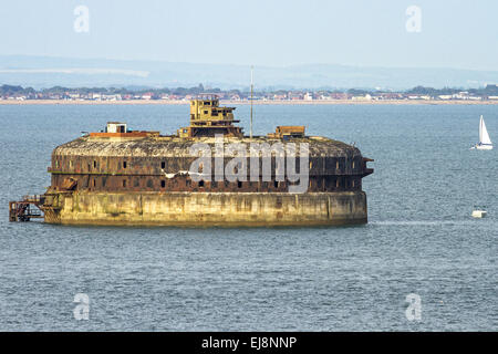 Solent Fort Portsmouth UK Stock Photo - Alamy