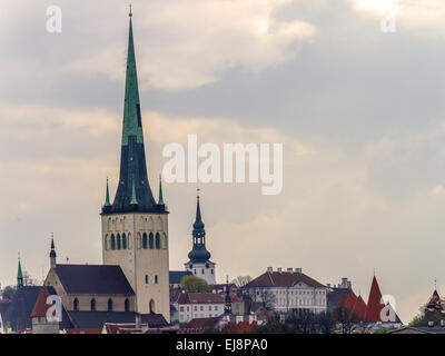 St. Olav's Church Tallinn Estonia Stock Photo