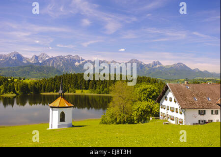 panorama landscape in Bavaria Stock Photo