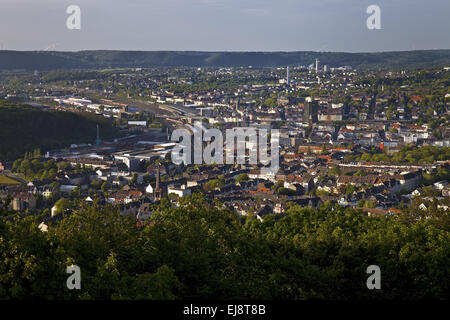 City overview, Hagen, Germany Stock Photo - Alamy