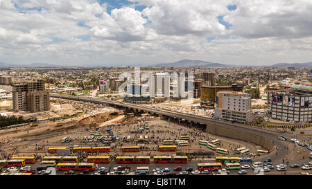 View of Addis Ababa Stock Photo