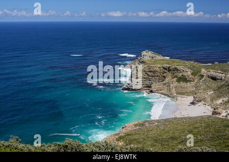 The coast at Cape Point in South Africa Stock Photo