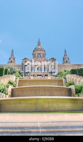 National museum of art in Barcelona Spain Stock Photo