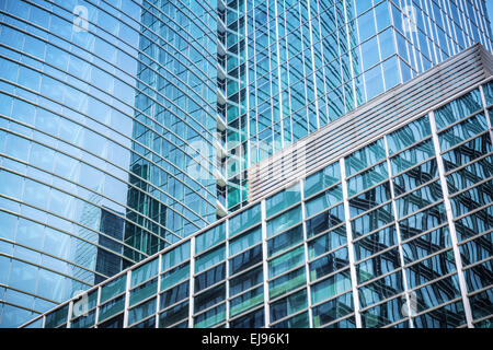 modern glass skyscraper background Stock Photo