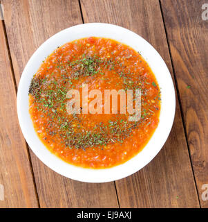 italian tomato soup Stock Photo - Alamy