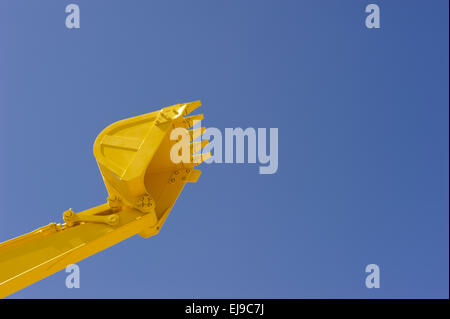 digger shovel isolated at sky Stock Photo