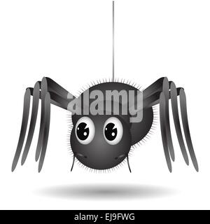 Cartoon Spider Stock Photo