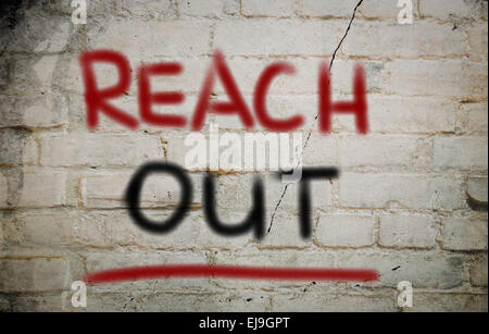 Reach Out Concept Stock Photo