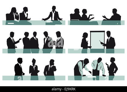 Office scenes Stock Photo