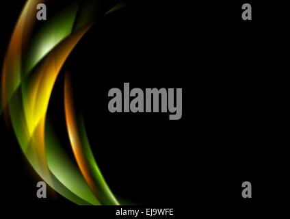Abstract shiny glow waves background Stock Photo - Alamy