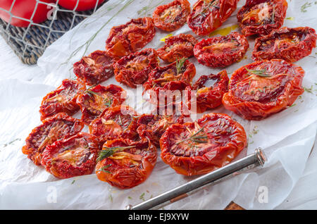 dried tomatoes Stock Photo