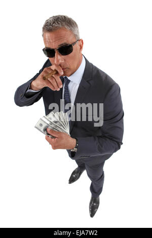 Portrait of a crook Stock Photo