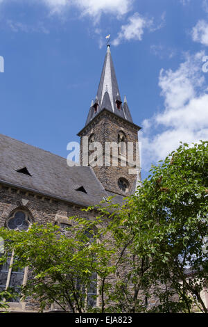 Parish Church of St. Nicholas in Trarbach Stock Photo