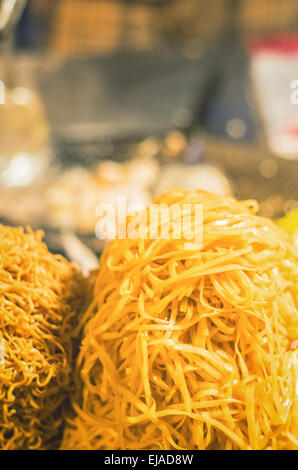 padthai food in bangkok thailand Stock Photo