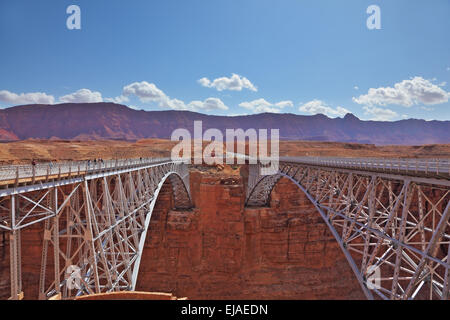 The bridge across the Colorado River Stock Photo