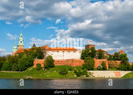 Wawel in Krakow Stock Photo
