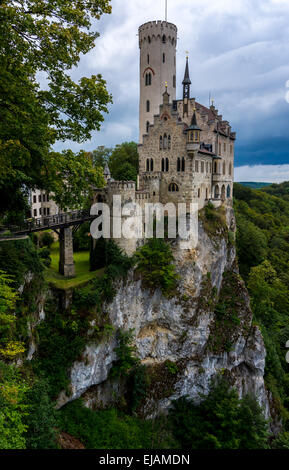 Lichtenstein Castle - Baden-wurttemberg - Germany Stock Photo