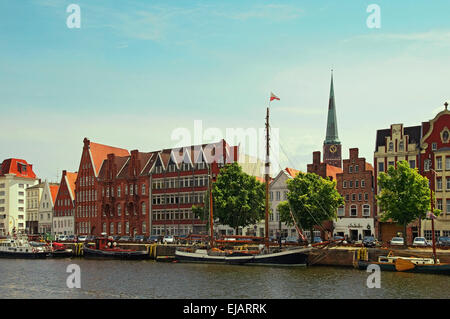 Hanseatic City Lübeck Germany Stock Photo