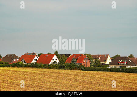 single family houses Stock Photo