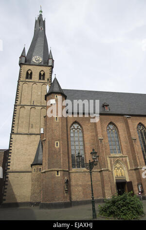 Lambertus Church in Duesseldorf, Germany Stock Photo