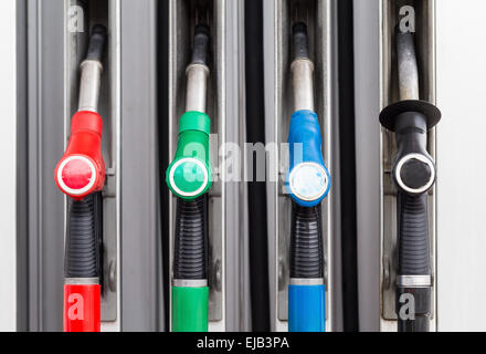 Fuel pumps on the petrol station industry