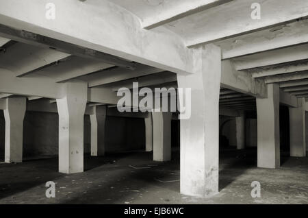 abandoned factory Stock Photo