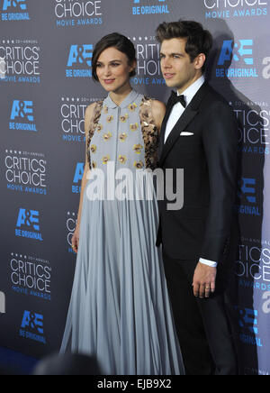 Keira Knightley and her husband James Righton attends Chanel Front Row ...