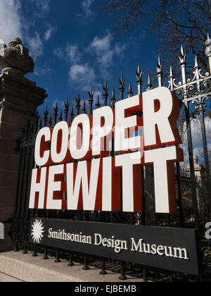 Cooper Hewitt Smithsonian Design Museum, New York City, USA Stock Photo