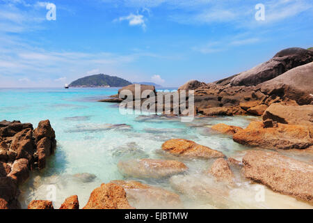 Similansky islands, Andaman Sea, Thailand Stock Photo