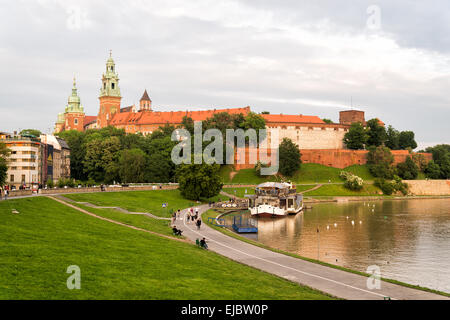 Wawel in Krakow Stock Photo