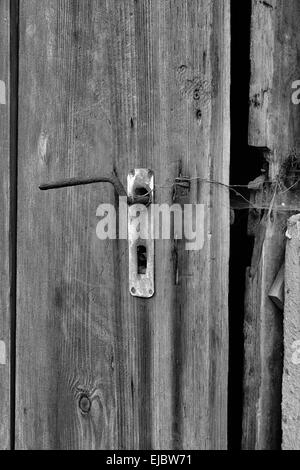 wooden door Stock Photo